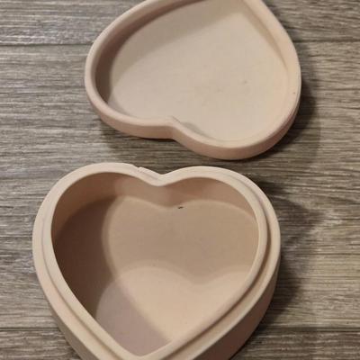 Heart Ceramic Trinket Box