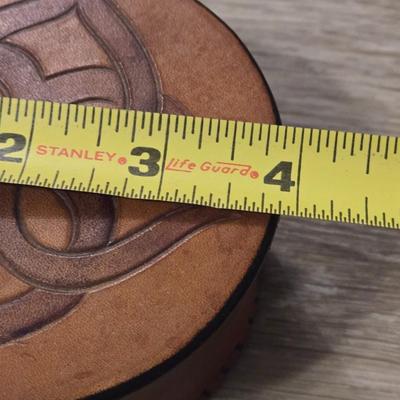 Leather Trinket Box