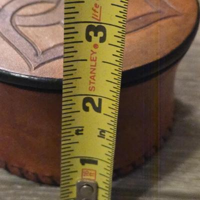 Leather Trinket Box