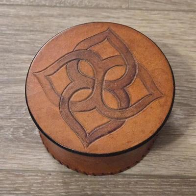 Leather Trinket Box