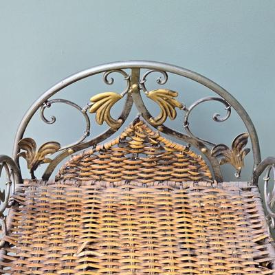 Small Wicker 3 Drawer Chest