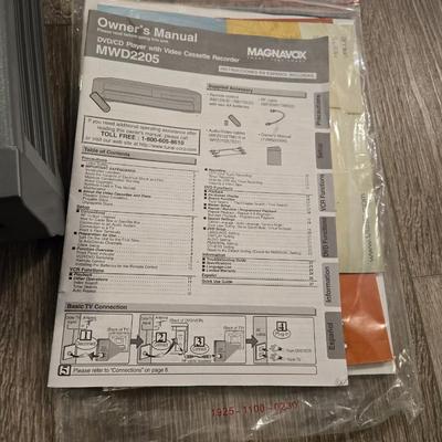 Magnavox VHS abd DVD Player