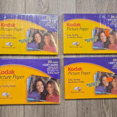 Kodak Photo Paper Packs (4)