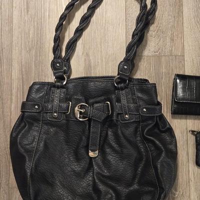 Black Purse and 2 Wallets
