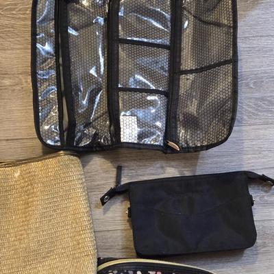 Tote and Cosmetic Bags Lot