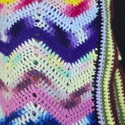Multicolored Afghan Blanket