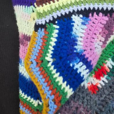 Multicolored Afghan Blanket
