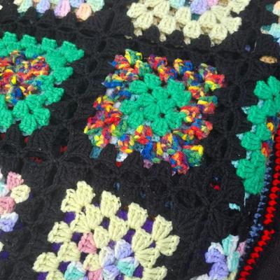 Multicolored Afghan Blanket