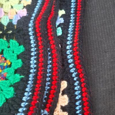 Multicolored Afghan Blanket