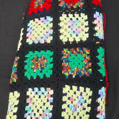 Multicolored Afghan Blanket