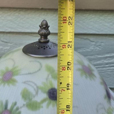 Glass Shade Double Ballis Lamp