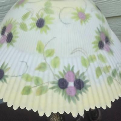 Glass Shade Double Ballis Lamp