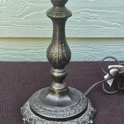 Glass Shade Double Ballis Lamp