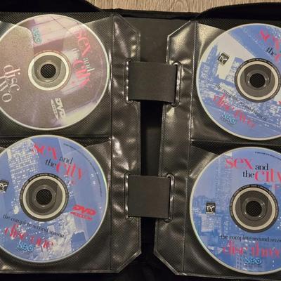 Case Filled with DVDs