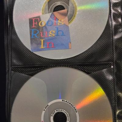 Case Filled with DVDs