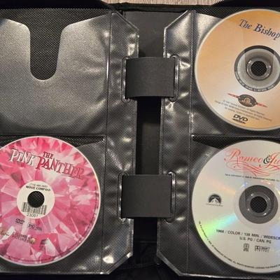 Case Filled with DVDs