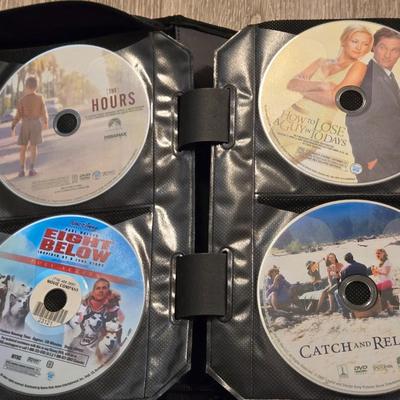 Case Filled with DVDs