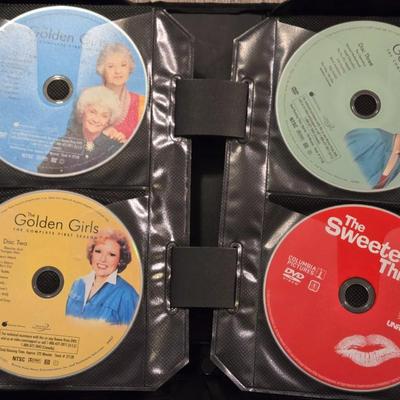 Case Filled with DVDs