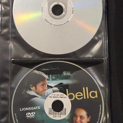Case Filled with DVDs