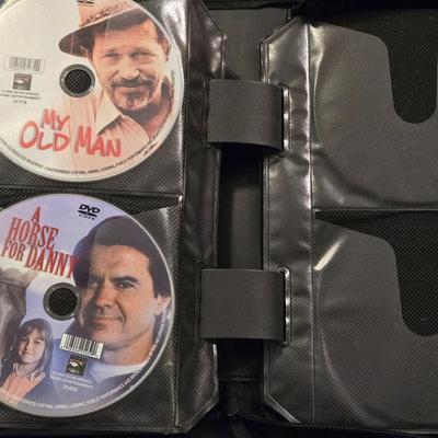 Case Filled with DVDs
