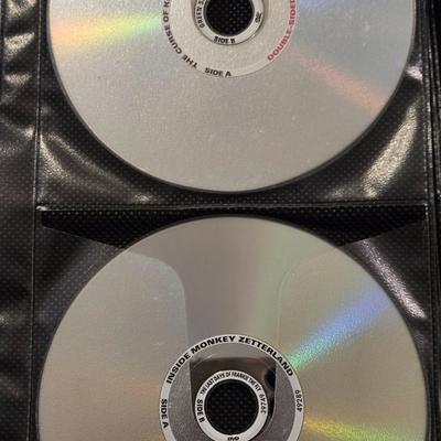 Case Filled with DVDs