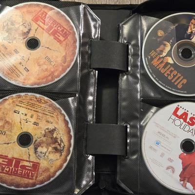 Case Filled with DVDs