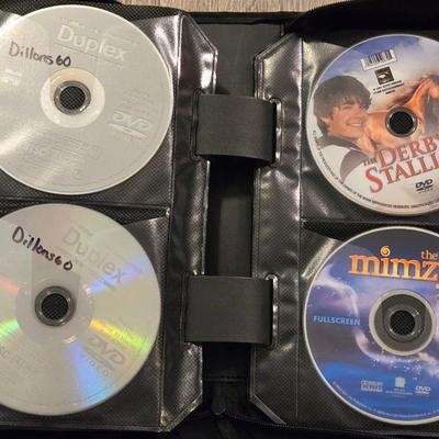Case Filled with DVDs