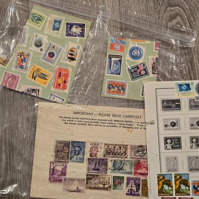 Vintage Stamp Collection