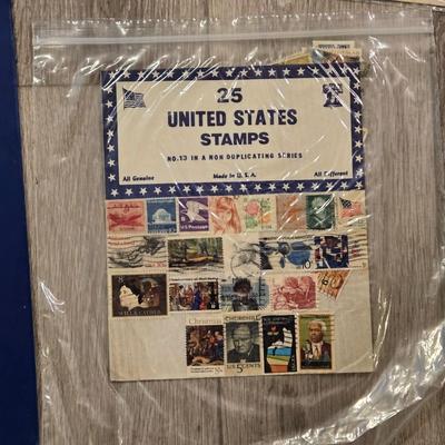 Vintage Stamp Collection