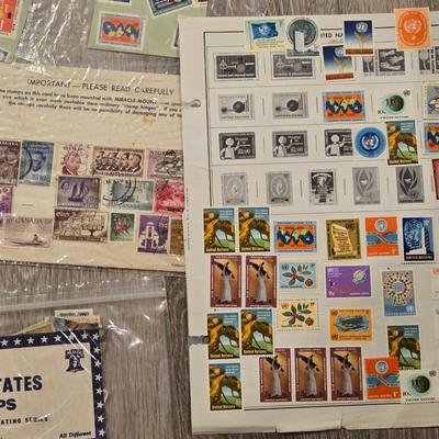 Vintage Stamp Collection