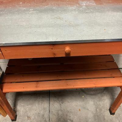 Wooden Potting Bench (G-MG)