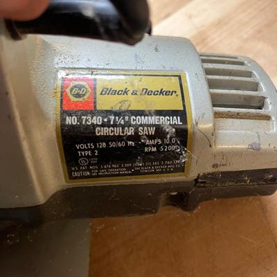 Makita & Black & Decker 7 1/4” Circular Saws (G-MG)