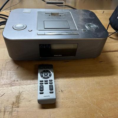 Anker Bluetooth Speaker, Aiwa Portable Radio, Phillips Clock Radio & CDs (G-MG)