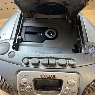 Anker Bluetooth Speaker, Aiwa Portable Radio, Phillips Clock Radio & CDs (G-MG)