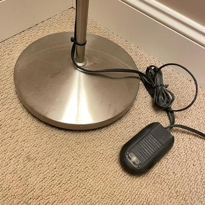 Brushed Nickel Two-Head Dimmable IKEA Floor Lamp (GB1-SS)