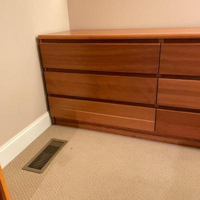 Scandinavian Six Drawer Dresser (GB1-SS)