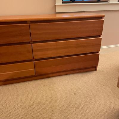 Scandinavian Six Drawer Dresser (GB1-SS)