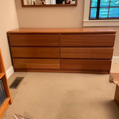 Scandinavian Six Drawer Dresser (GB1-SS)