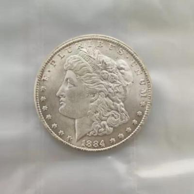 1884-CC Morgan Silver Dollar $1 Uncirculated Bright White