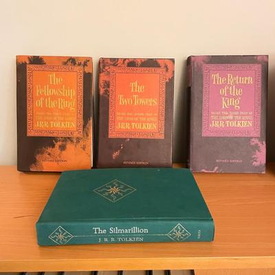 LOTR Trilogy 2nd Edition & 1st American Edition The Silmarillion (GB1-SS)