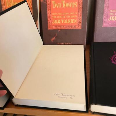 LOTR Trilogy 2nd Edition & 1st American Edition The Silmarillion (GB1-SS)