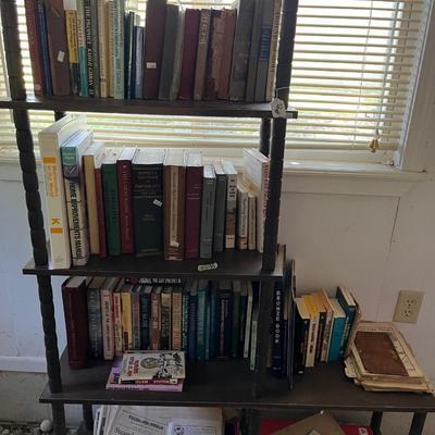 Vintage Books And shelf