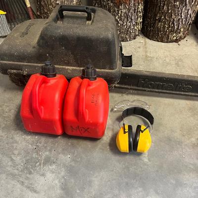 Homelite Chainsaw & Gas Cans (G-MG)