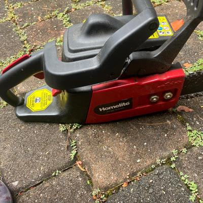 Homelite Chainsaw & Gas Cans (G-MG)