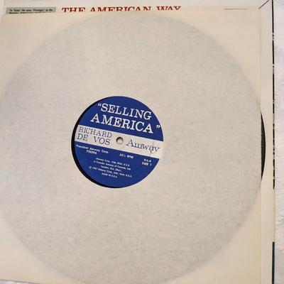 Rare "Selling America" Richard De Vos Vinyl