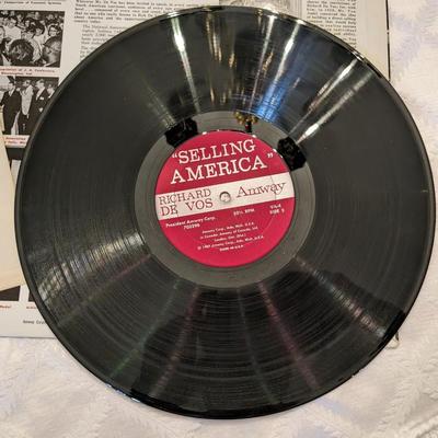 Rare "Selling America" Richard De Vos Vinyl