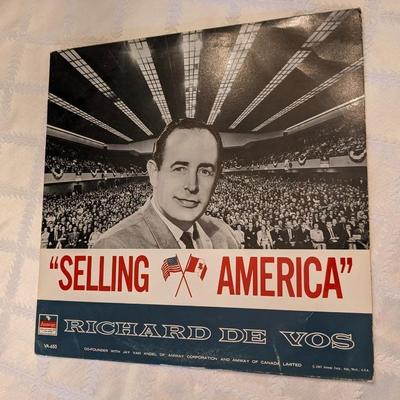 Rare "Selling America" Richard De Vos Vinyl