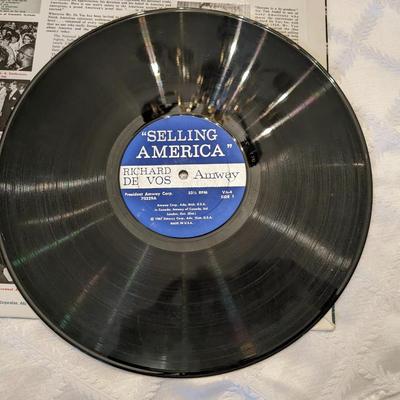 Rare "Selling America" Richard De Vos Vinyl