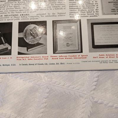 Rare "Selling America" Richard De Vos Vinyl