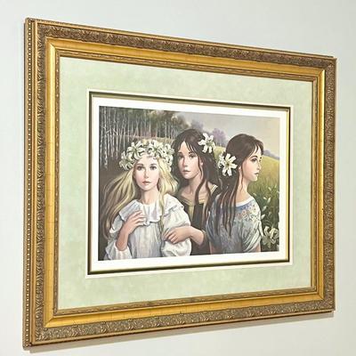 PATI BANNISTER ~ “Rendezvous” ~ S/N Framed Print